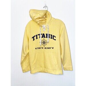 Titanic Yellow Hoodie Size Small From Titanic Museum TN